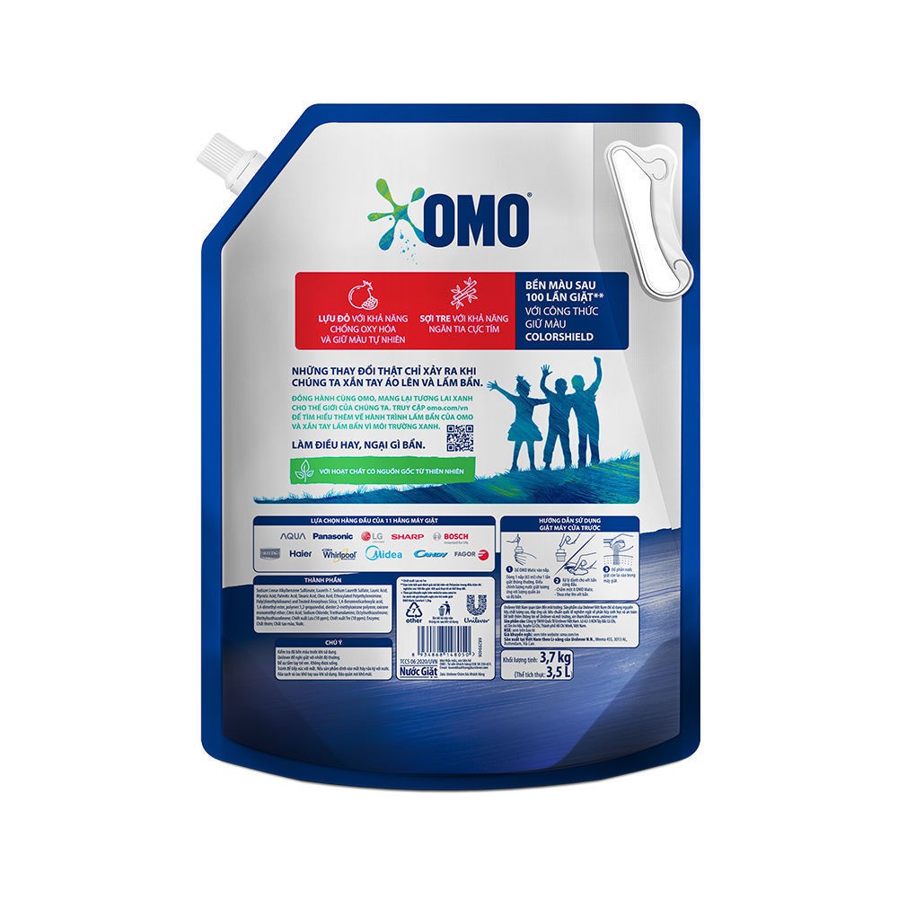 Nước Giặt OMO Matic cửa trước