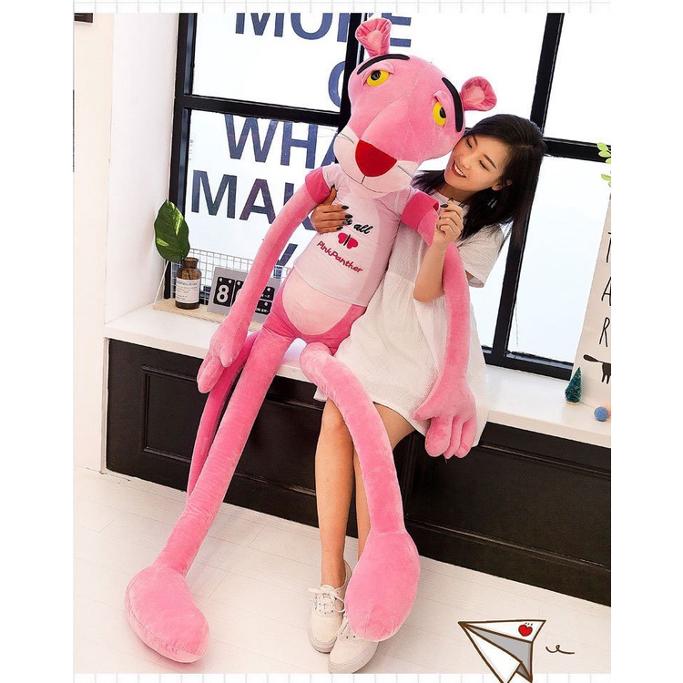 Gấu Bông Báo Hồng Pink Panther - Đủ Size 180Cm - 160Cm - 130Cm - 100Cm - Gấu Bông City