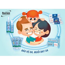 Combo 10 Gói Kem chống muỗi Remos 3g