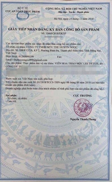 Trà hoa thảo dược giảm cân Lee Detox chính hãng | BigBuy360 - bigbuy360.vn