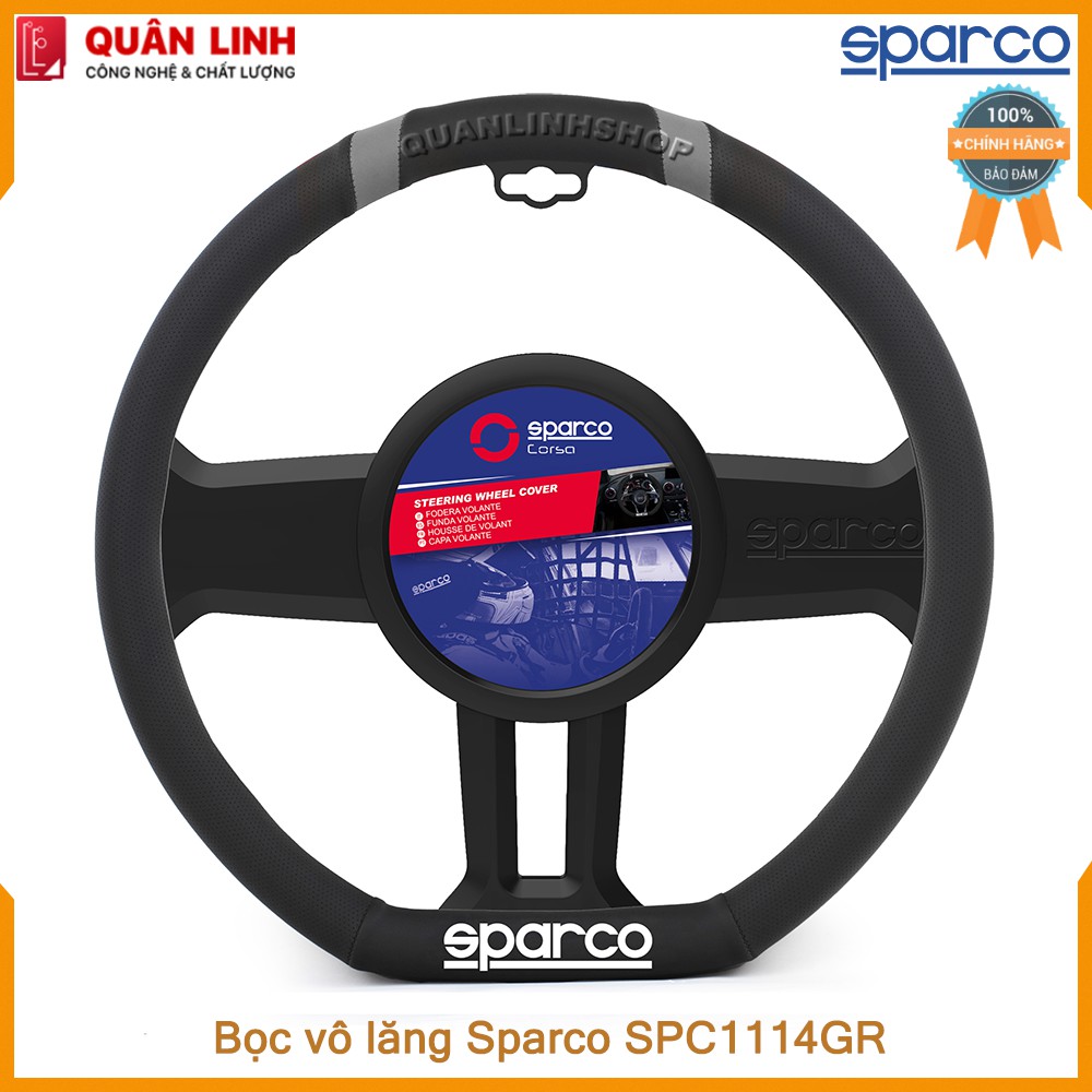 Bọc vô lăng cao cấp chính hãng Sparco  SPC1114