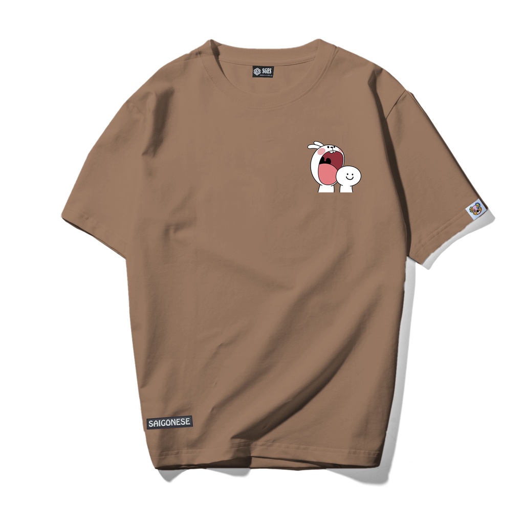 Áo phông thỏ mini dễ thương SAIGONESE clothing form rộng tay lỡ