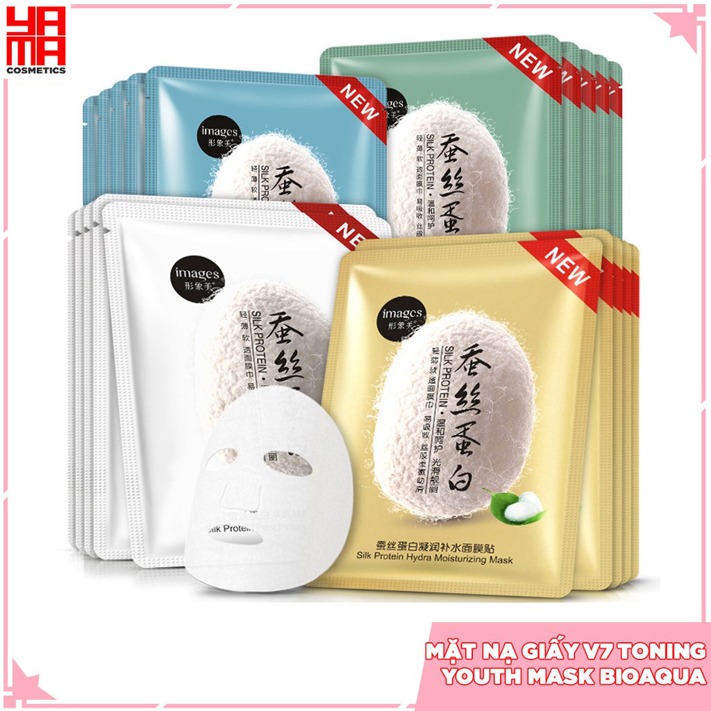 [RẺ VÔ ĐỊCH] Mặt nạ giấy dưỡng da mụn cấp ẩm thải độc kén tằm Images | BigBuy360 - bigbuy360.vn