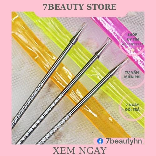 12 Cây Nặn Mụn 2 Đầu - 8cm Thép Không Rỉ L009