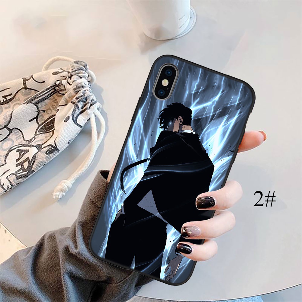 Ốp Điện Thoại Họa Tiết Solo Leveling Cho iPhone 5 5S 6 6S 7 8 11 Pro Max Plus SE XR IJ114