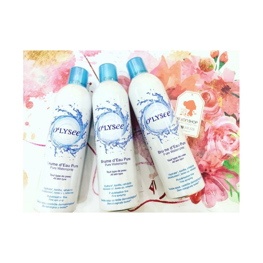 XỊT KHOÁNG DƯỠNG DA O'LYSEE PURE WATERSPARY CHÍNH HÃNG