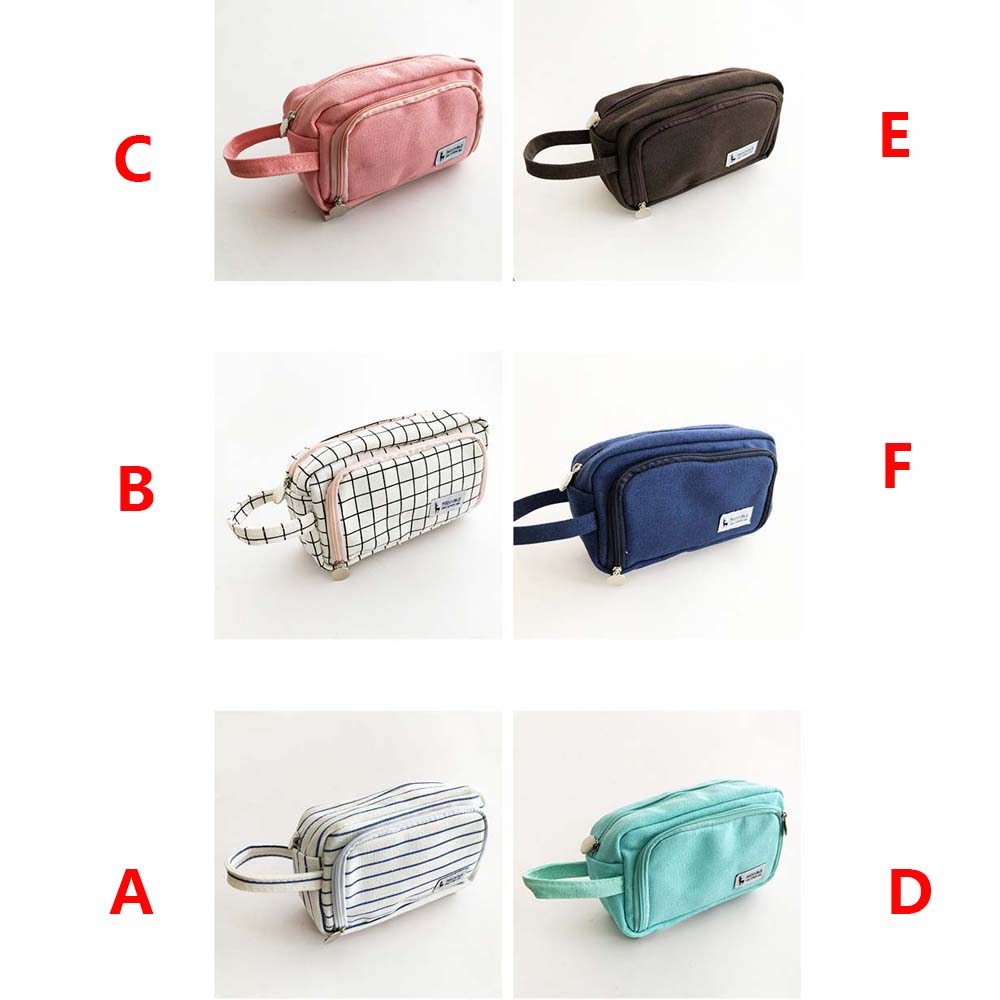 Túi Đựng Bút Hai Ngăn Cho Học Sinh