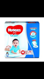 Bỉm- Tã Dán Huggies Size M76, L68, XL62,XXL56 (mẫu mới đệm mây)