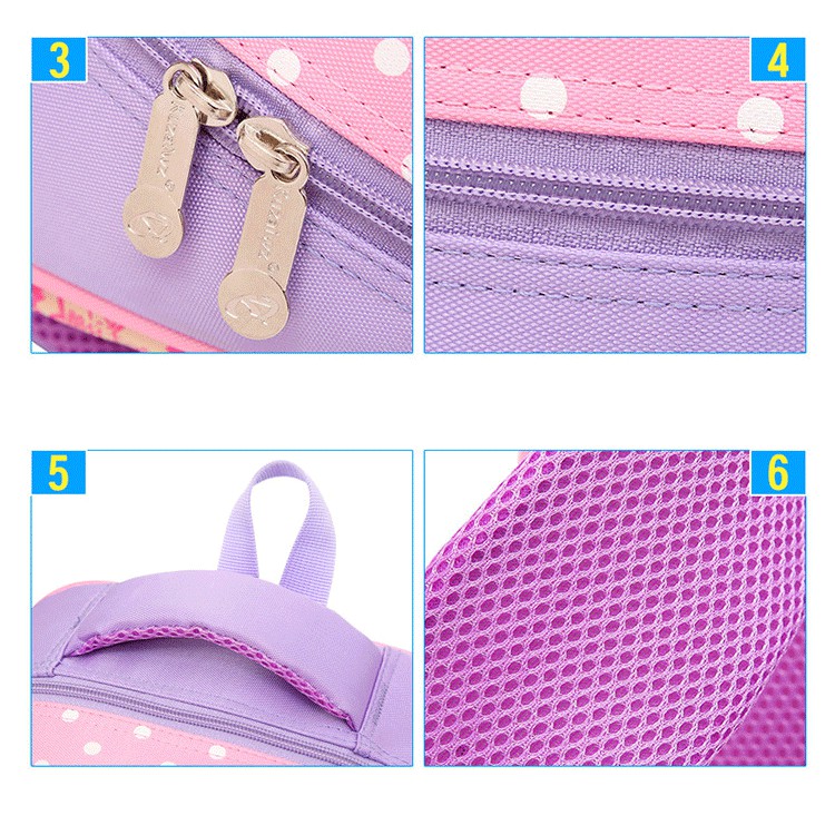 [CHẤT XỊN- SIZE 38cm] Balo cao cấp cho bé gái chất đẹp, cặp sách trẻ em chống gù, chống thấm nước - Ba lô cấp 1 tiểu học
