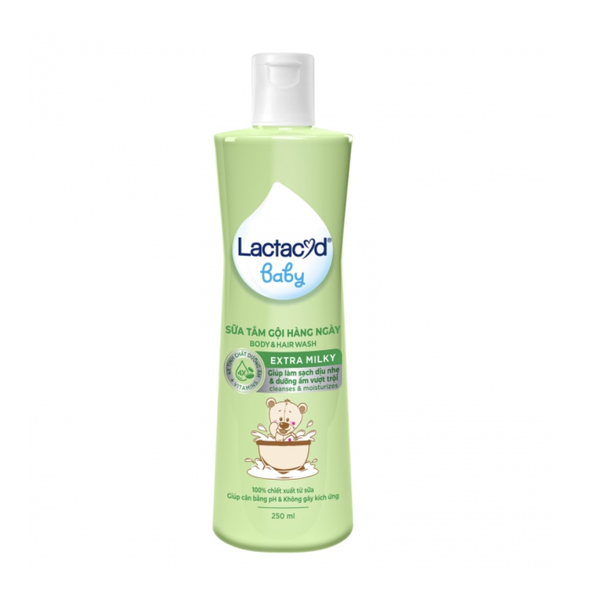 Sữa Tắm Trẻ Em Lactacyd Milky 250ML - 500ML