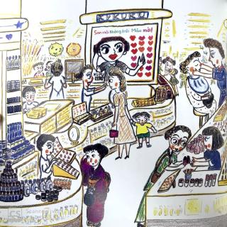 Cô Cá Taiko Muốn Đi Bách Hóa
