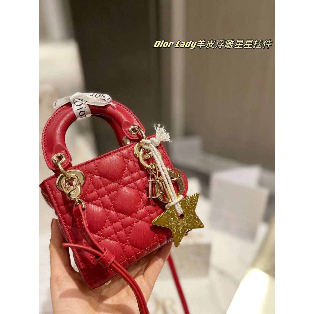 Túi Đeo Chéo DIOR Thêu Chữ Thời Trang Cho Nữ