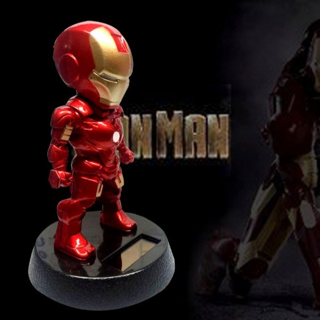 Mô Hình IRONMAN cử động được đầu-Đỏ/Xanh