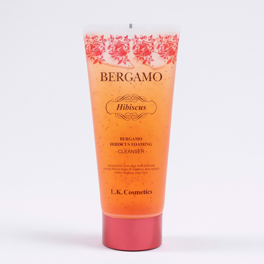 Sữa Rửa Mặt Dạng Gel Dưỡng Sáng Da Chiết Xuất Hoa Râm Bụt Bergamo Hibiscus Foaming Cleanser 150ml