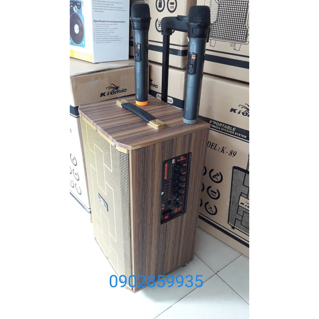 Loa kéo karaoke kiomic K89