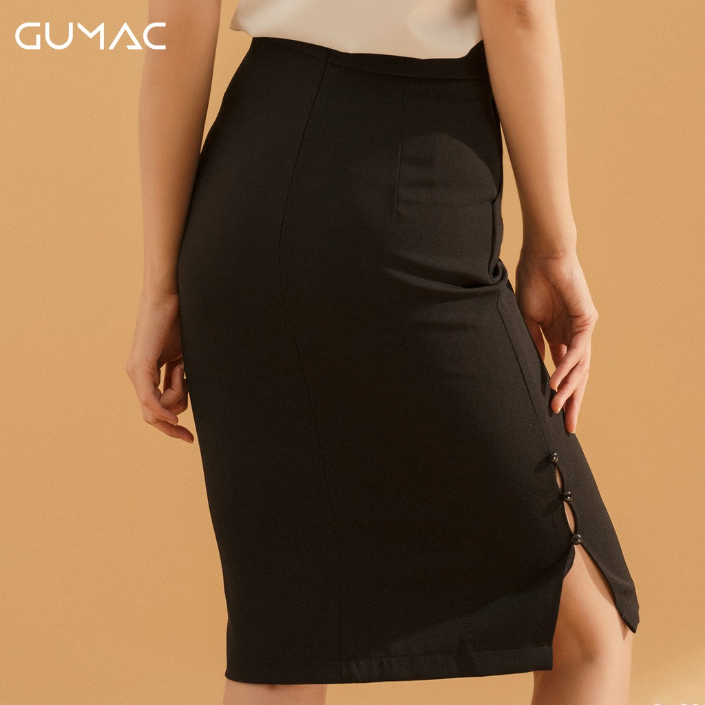 [Mã WAAUG giảm 15% tối đa 30k đơn 99k] Váy bút chì túi đắp VA781 GUMAC | BigBuy360 - bigbuy360.vn