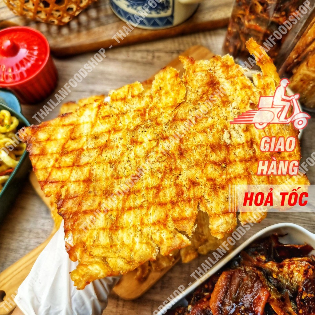 Khô Cá Thiều Tiêu Sọ Dạng Miếng Lon 300Gram