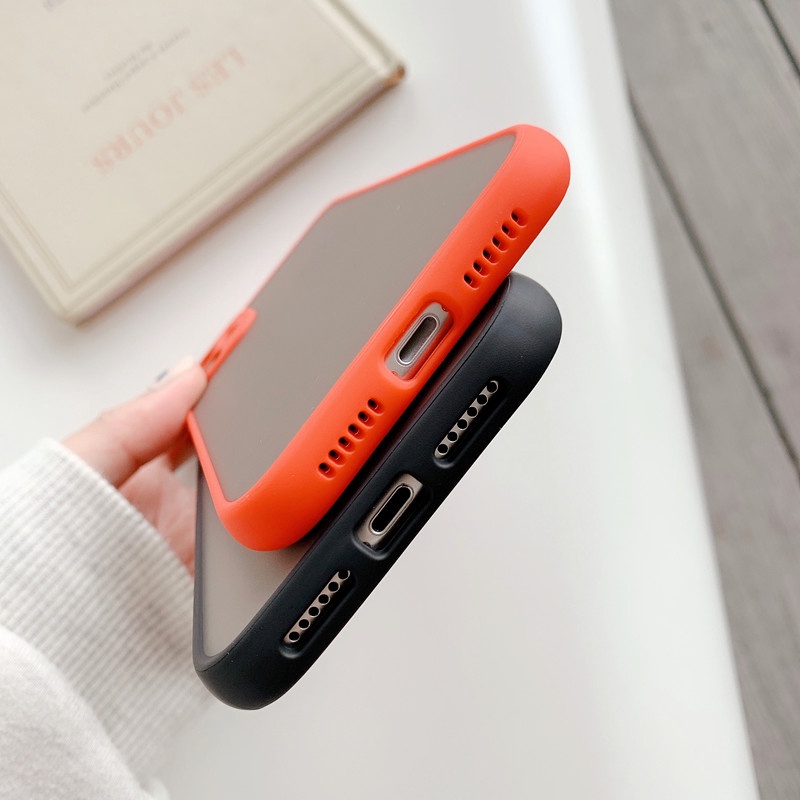 Ốp lưng IPhone Nhám-Chống Vân tay Mặt lưng 6/6s/6plus/6splus/7/8/7plus/8plus/x/xs/xs max/11/11pro max