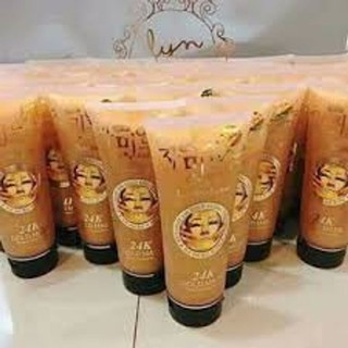 Tuýt lột nạ vàng collagen 24k chữ hq