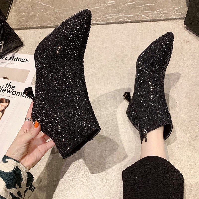 boots nữ ánh kim hàng siêu đẹp