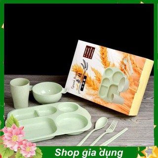 {Giá rẻ nhất} KHAY CƠM LÚA MẠCH CHO BÉ .A0215{SP yêu thích}