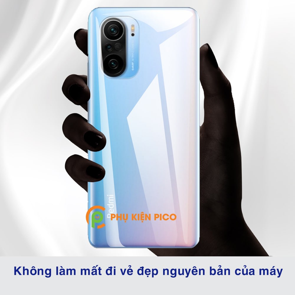 Dán lưng Redmi K40 full mặt lưng dẻo trong suốt PPF tự phục hồi vết xước - Dán lưng Xiaomi Redmi K40