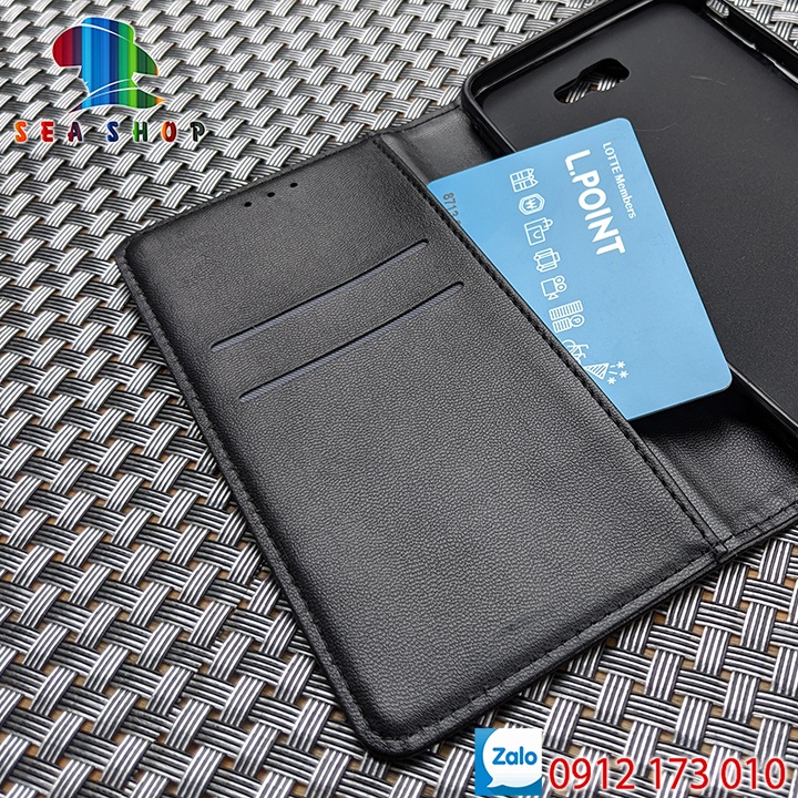 Bao da Oppo A5, A9, A31 2020  Nắp gập-Ốp lưng 2 mặt có thiết kế ví cà thẻ, ngăn lớn để tien mặt - Kính full màn 9D