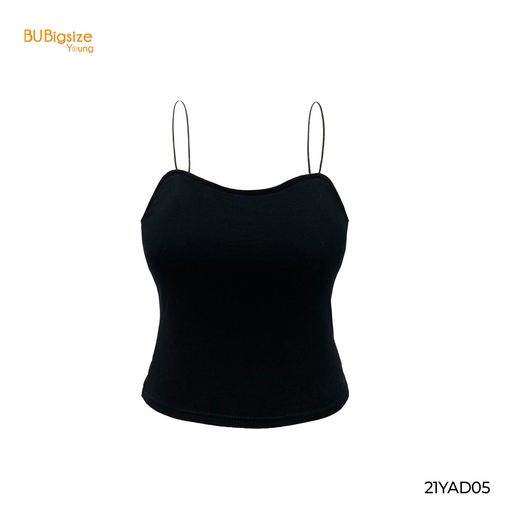 Áo 2 dây thun nữ BIGSIZE (55kg đến 95kg) - 21YAD05 - [BU Bigsize Young]