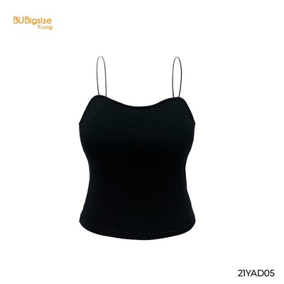Áo 2 dây thun nữ BIGSIZE (55kg đến 95kg) - 21YAD05 - [BU Bigsize Young]