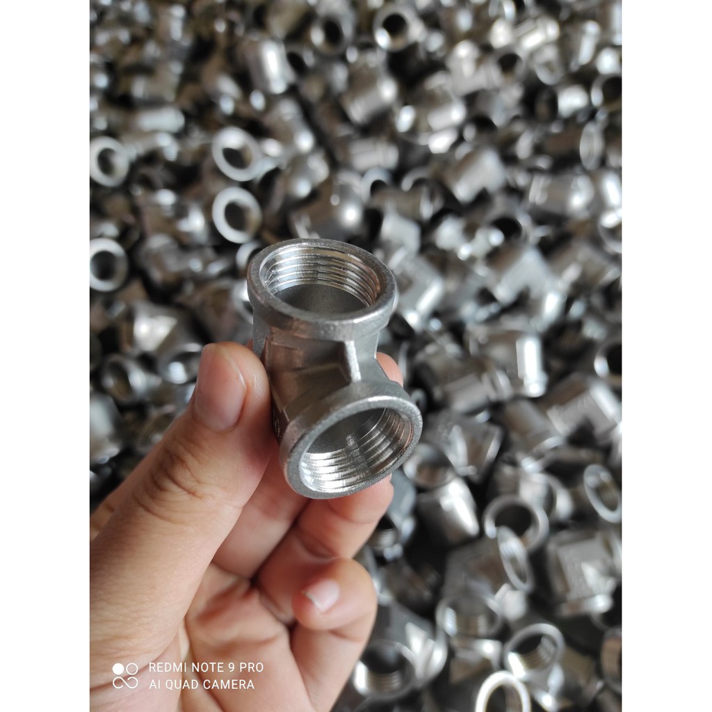 Đầu nối ren trong ngoài inox ,kép inox, inox 21,27