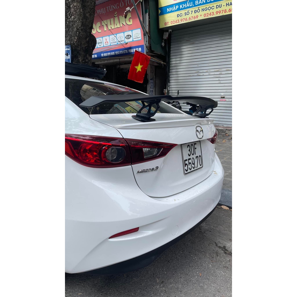Đuôi gió,Cánh Gió Thể Thao Cao dành cho Mazda 3 HÀNG LOẠI 1 Cao Cấp