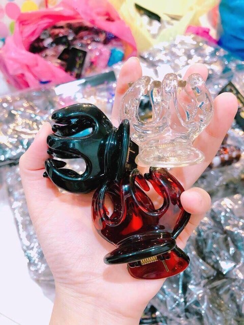 Combo 3 Kẹp Tóc Càng Cua Size To Chuẩn Thái Lan