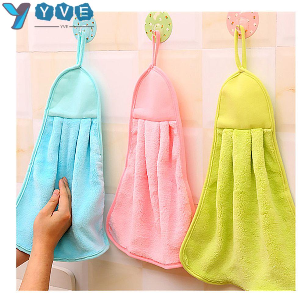 Khăn lau tay hai lớp kích thước 33*20cm màu trơn thấm hút tốt