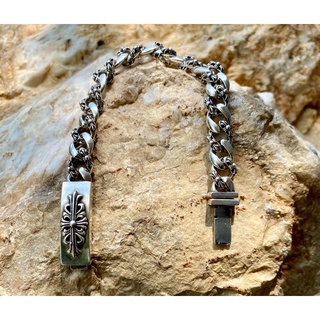 Vòng tay cuban chrome hearts