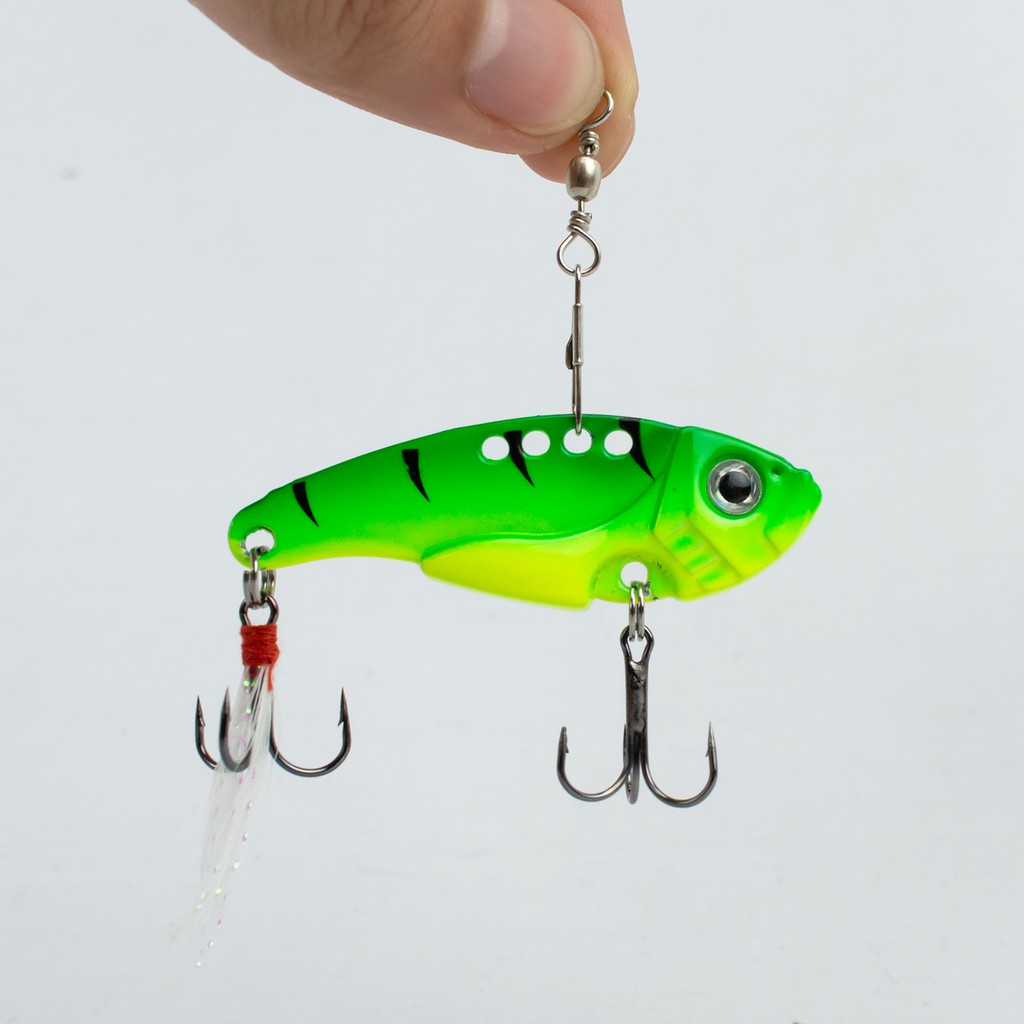 Mồi câu cá giả kim loại Jigging/ Cá chì câu Jig WS giá rẻ 12g