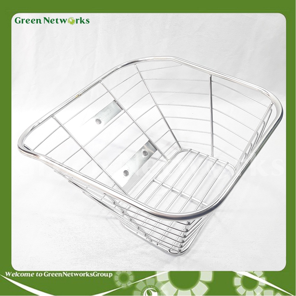 Rổ trước Inox gắn xe Wave GreenNetworks