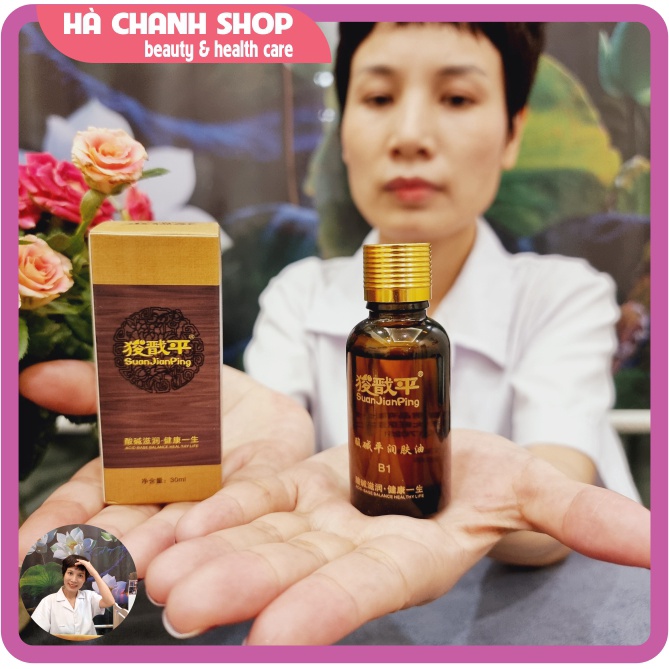 Tinh Dầu Châm Cứu Suan Jian Ping B1 Châm Cứu Vô Hình Tinh Dầu Cổ Vai Gáy B9 Chuyên Dùng Cho Spa Mát Xa Chăm Sóc Sức Khỏe