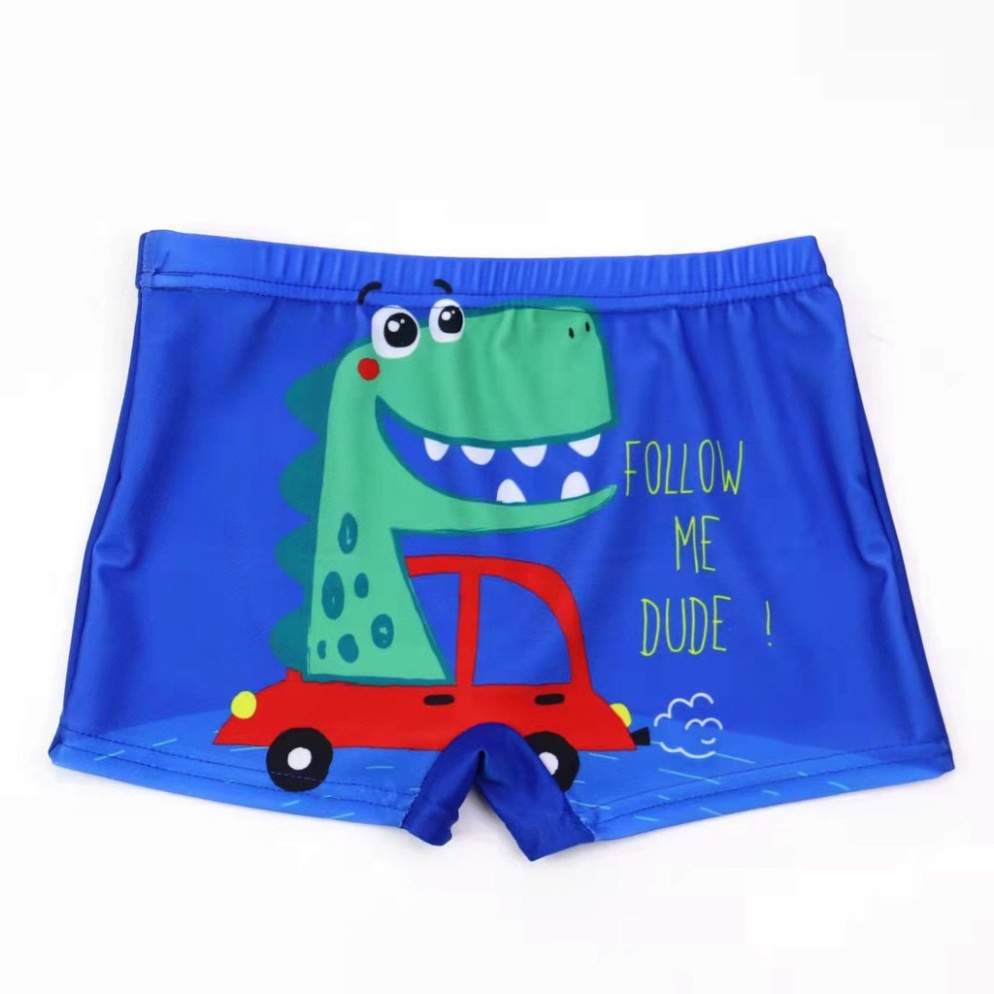 Quần bơi bé trai  LUHAZO đi du lịch đi biển đồ bơi bé trai cao cấp hình ngộ nghĩnh hoạ tiết xinh xắn hình khủng long