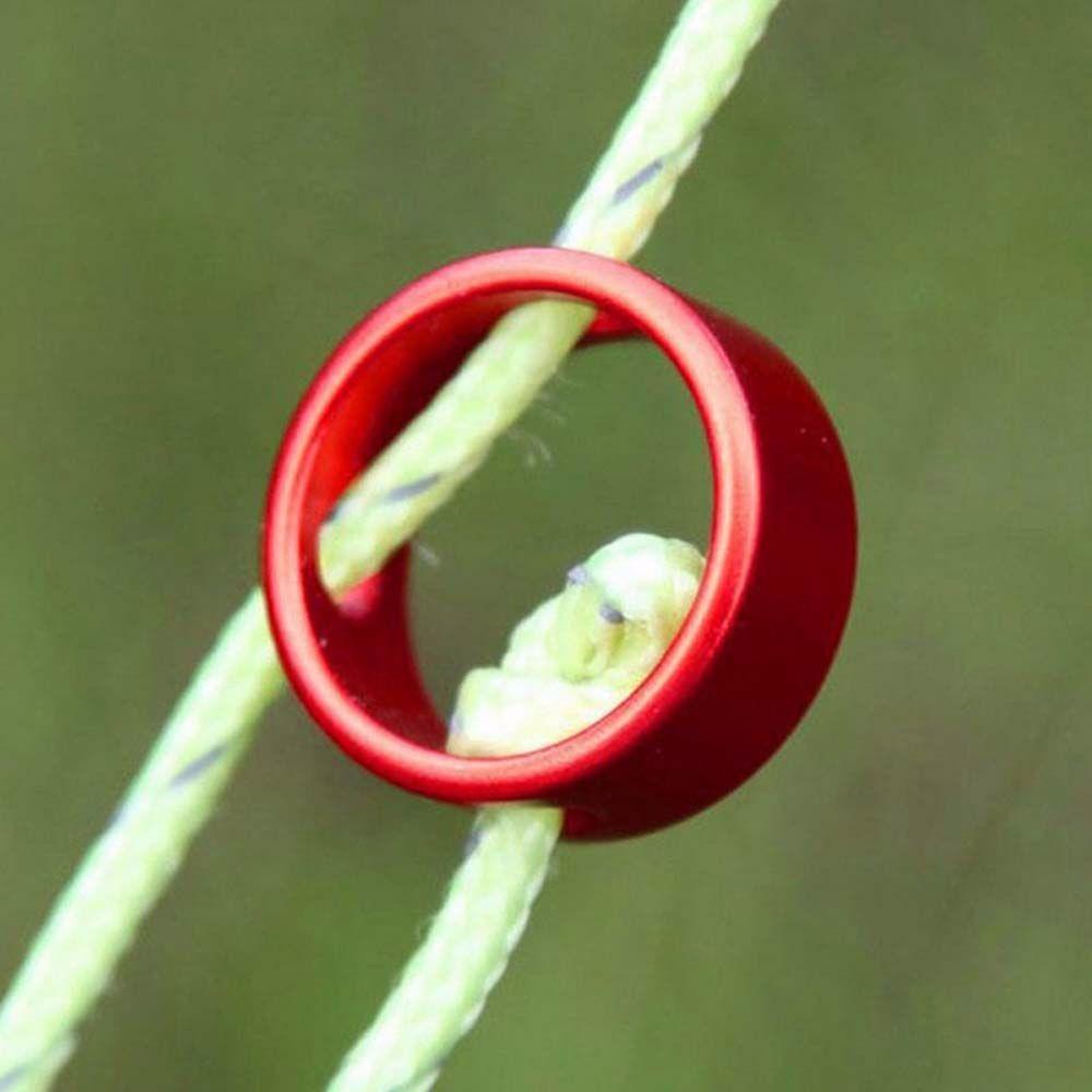 Bộ 5 Móc Khóa Tròn Điều Chỉnh Dây Lều Cắm Trại Đa Năng
