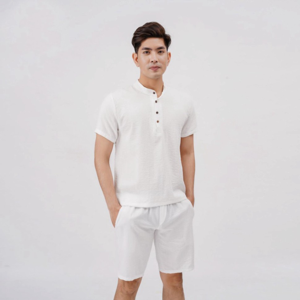 Bộ Đũi nam [ Áo Đũi ] HÀNG CAO CÁP cộc tay cổ tàu, chất đũi Thái, mặc lên thoáng mát, lịch lãm nhiều màu BD4 | BigBuy360 - bigbuy360.vn