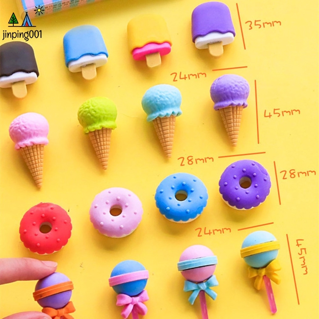 Set 4 Cục Tẩy Tạo Hình Bánh Donut Dễ Thương | BigBuy360 - bigbuy360.vn