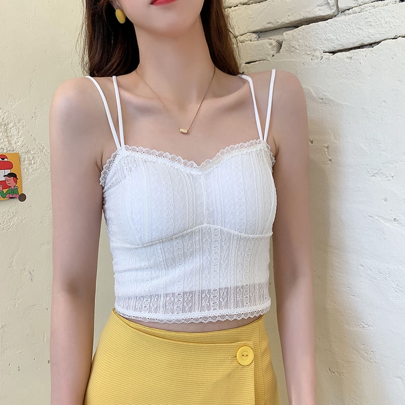 Áo Lót Thể Thao Phối Ren Quyến Rũ Thời Trang Dành Cho Nữ