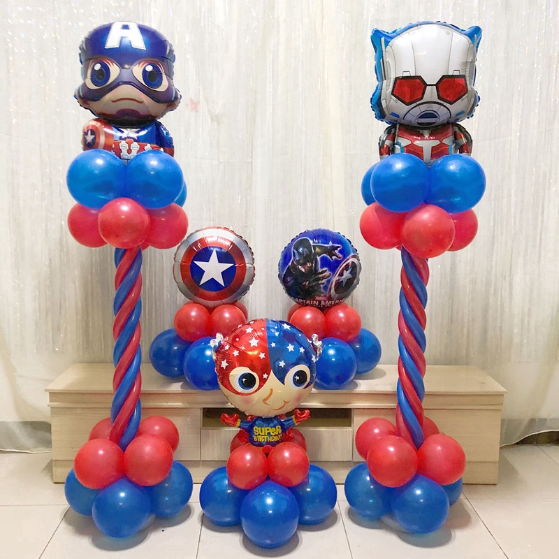 Bóng bay đồ chơi hình siêu anh hùng 3D