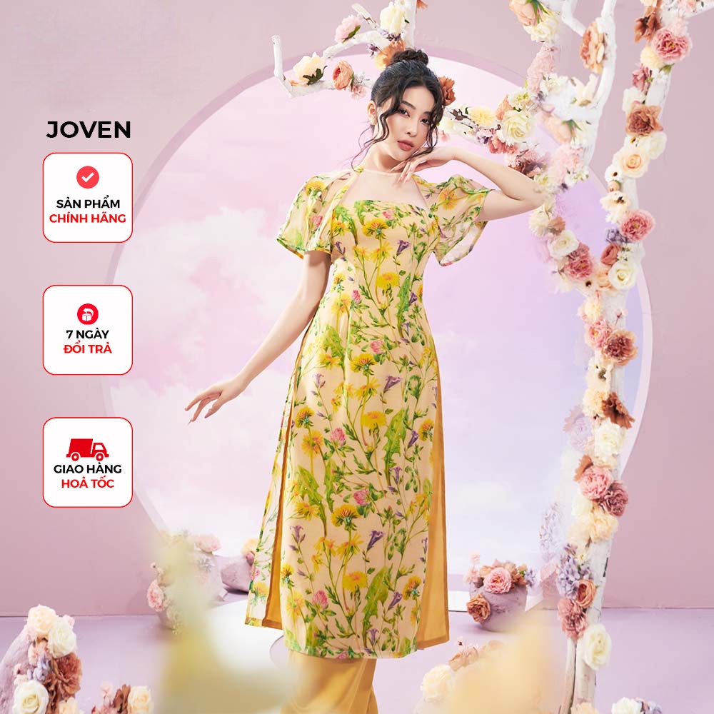 JOVEN - AD22 Áo Dài Lục Uyển Joven (Không kèm quần)