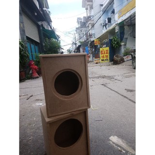 vỏ thùng sub bass 16