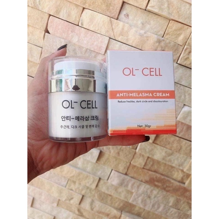 Kem tri nám mụn trắng da ol -cell 30g