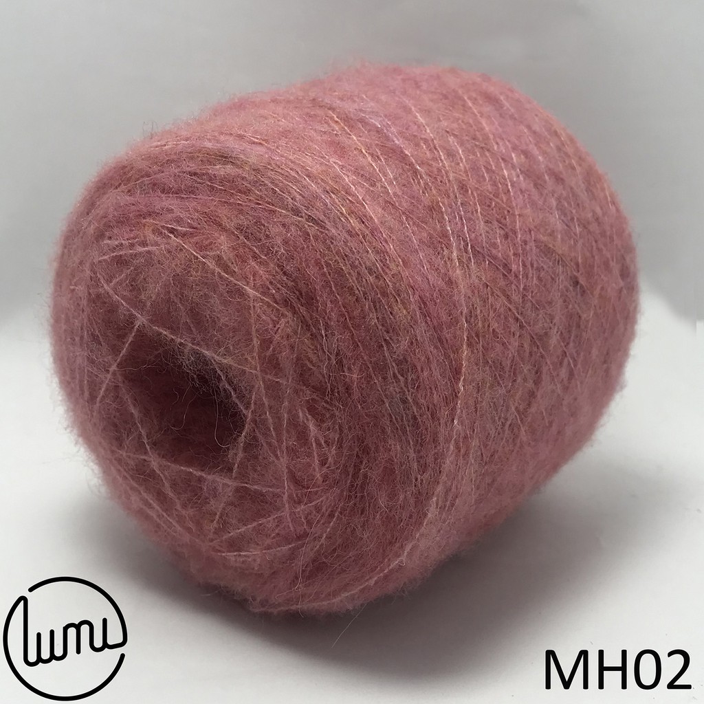 Lumi MH01-MH07 Len Cừu Alpaca Mohair Siêu Phẩm Cho Mùa Đông Đan Móc Áo Khăn 100gr