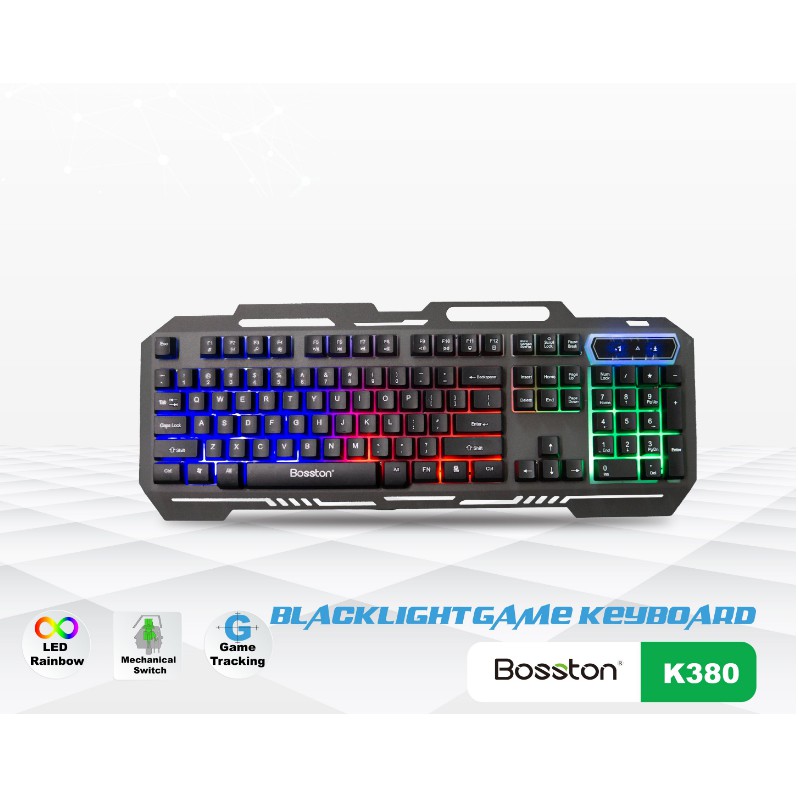Bàn Phím Giả Cơ Máy Tính Gaming Boston K380 - Bàn Phím Chơi Game Mini Dễ Thương Giá Rẻ | BigBuy360 - bigbuy360.vn