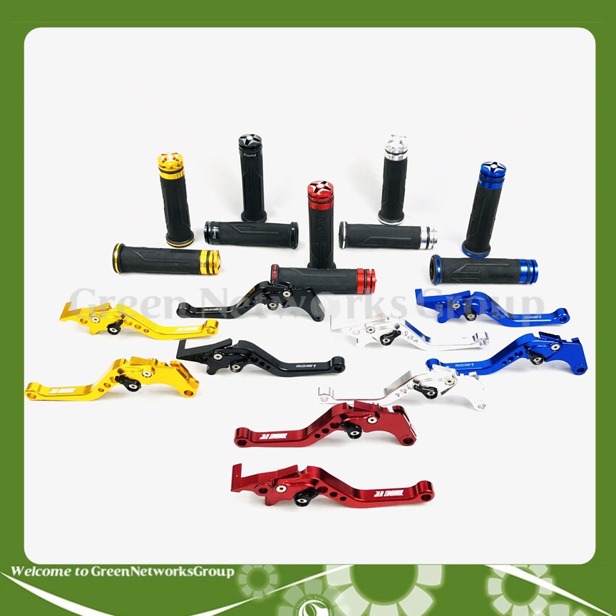 Bộ tay thắng tay côn 6 số kèm bao tay xe máy gù pha lê cho xe Winner 150 Greennetworks