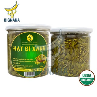 Siêu Giảm Tháng 6, Nhân Hạt Bí Xanh Ấn Độ Hộp 250gr, Đã Tách Vỏ, Tốt Cho Nam Giới, Phụ Nữ, Ngừa Lão Hóa